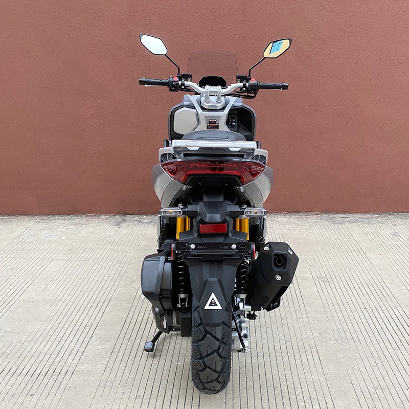 Factory Direct 180cc Adv Scooter 95kmh Petrol Motorbike with EFI EPA Certified F/R Disc Brake Adult Aluminium Scooter Wholesale