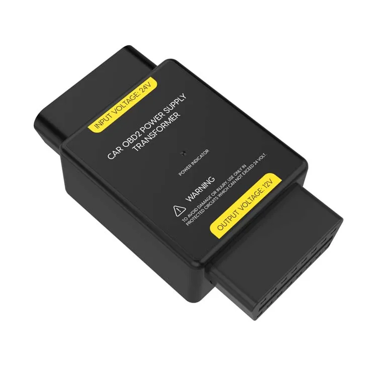 Низкая цена Трансформатор источника питания Autool адаптер OBD мощностью от 24 В до 12 мини портативный диагностический инструмент