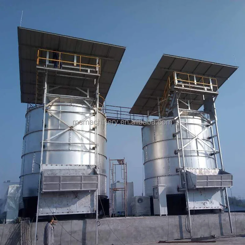 MS Organic Fertilizer Fermenter Chicken Manure Composting Equipment Livestock Waste Fermentation Tank