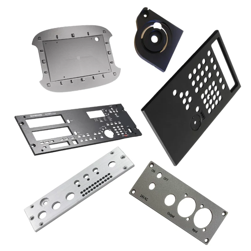 Custom High Quality Cnc Machining Milling Services For Control Panel , Aluminum Amplifier Front Panel, Aluminum Face Plate