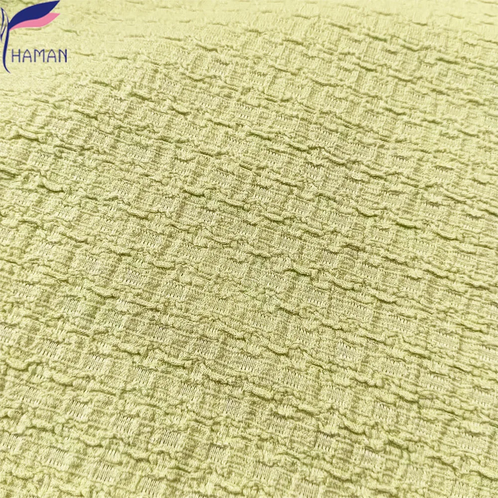 lowest price Stretch colorful Crepe Polyester Spandex Fabric for women clothes,Turban,  Chiffon Dress, Gown, fashion garment