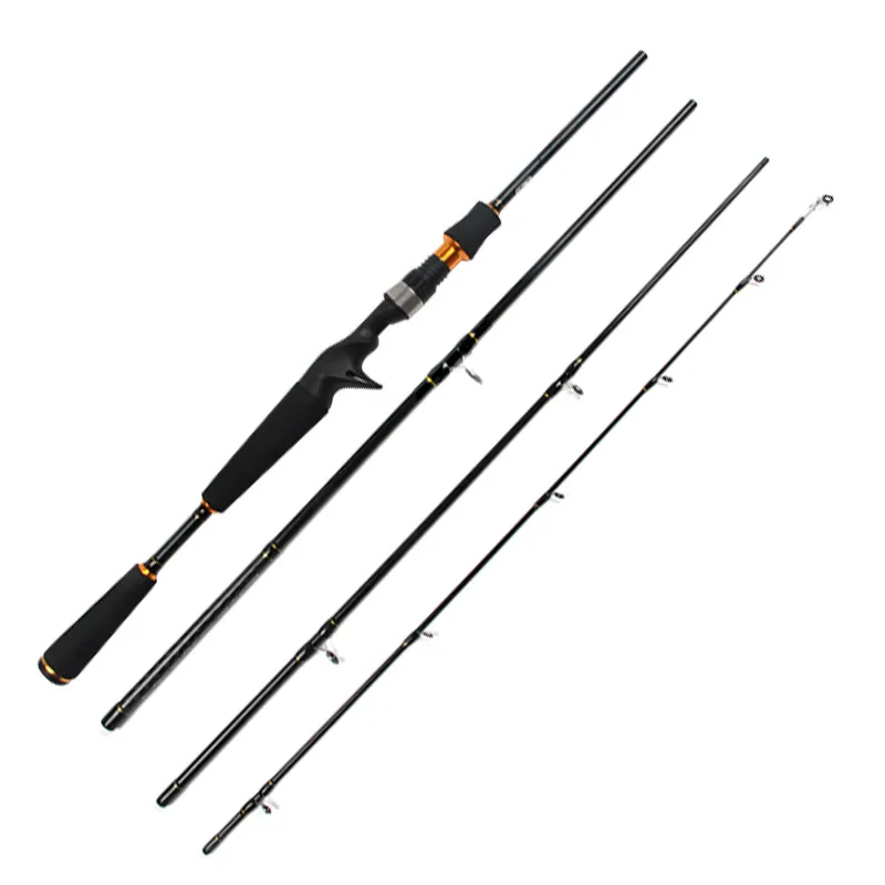 Devano Wholesale High Quality Carbon Fiber Lure Rod Fishing Freshwater Fishing Rod Travel Bait Casting Baitcasting Rod