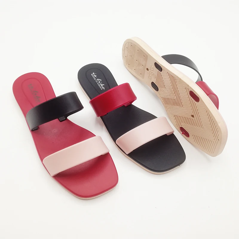 2021 China manufacturer cheap fashion trend casual soft sole ladies slippers