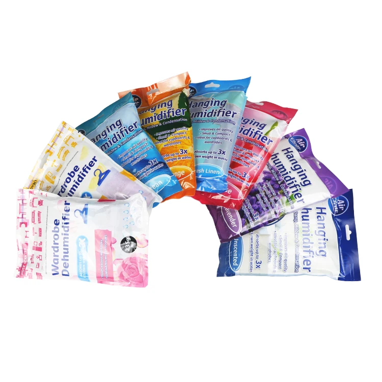 220g Dry Agent Hygroscopic Household Disposable Hanging Wardrobe Moisture Absorber Dehumidifier Bags