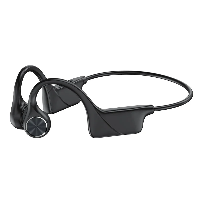 DG06 Noise Cancelling HD Stereo Wireless BT 5.0 Waterproof Bone Conduction Headset with Mic