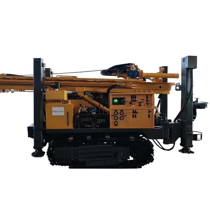 300m crawler EPA certificate diesel engine water well drilling rig for USA market