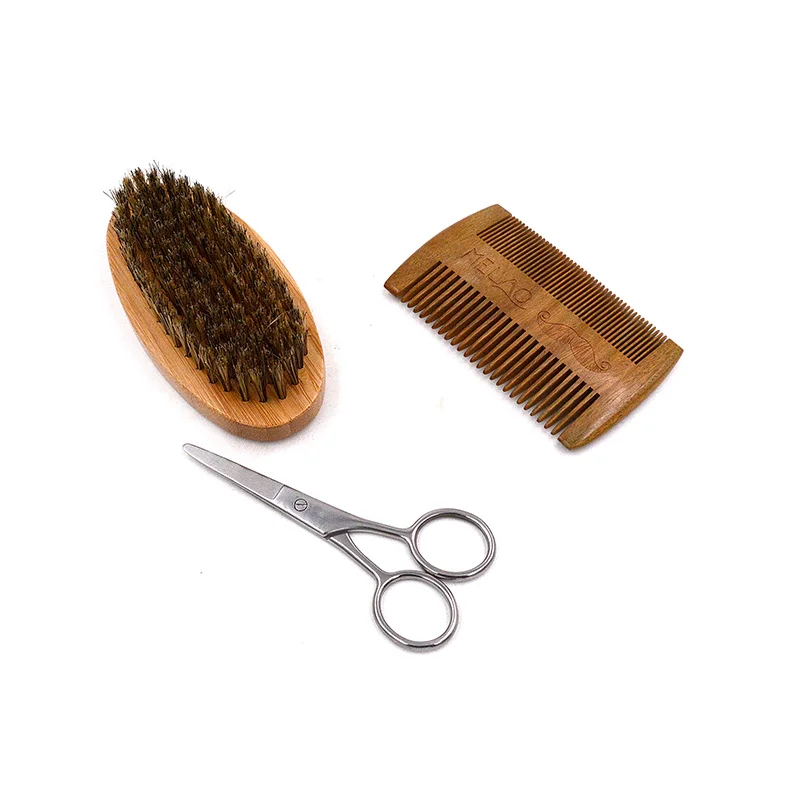 Hot Sale Private Label Professional Men Care Organic All In One Beard Grooming Kits