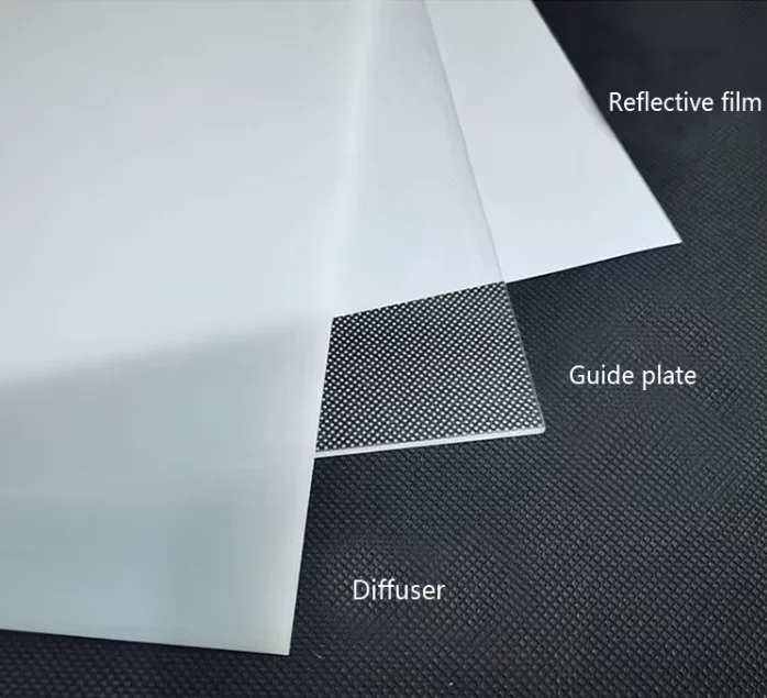 Best Quality PMMA Acrylic Light Guide Plate Modern LED Light Box with Polished Backlight Engraved Acrylic Sheet