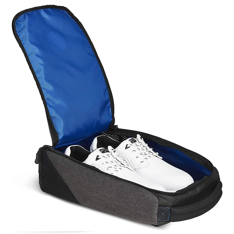 custom water resistant sneaker carry case golf travel shoe storage bag with handle
