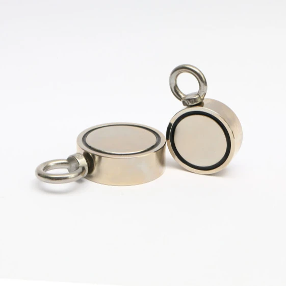Fishing Magnet 300lbs Neodymium Metal Double Sided Magnetic Fishing Magnet