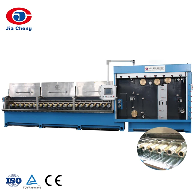 JIACHENG Multi-wire Drawing Machine with Annealer, Multi Copper Wire( 8 Wires) Drawing Machine Manufacturer