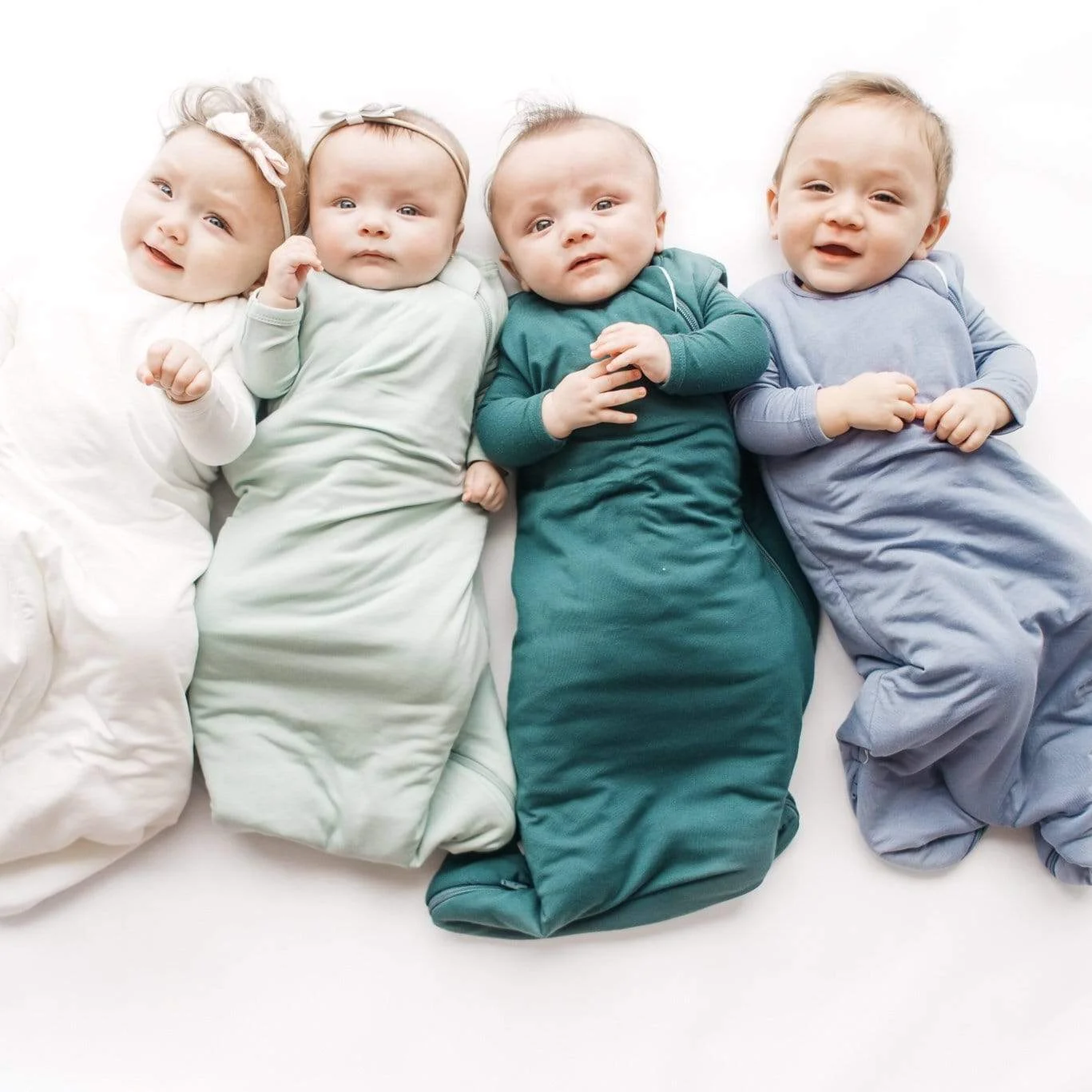 Hongbo BSCI GOTS Custom Printing Solid 0.5 TOG,1 TOG,2.5 TOG Baby Sleep Sack Bamboo Baby Cotton Bamboo Sleeping Bag For Kids