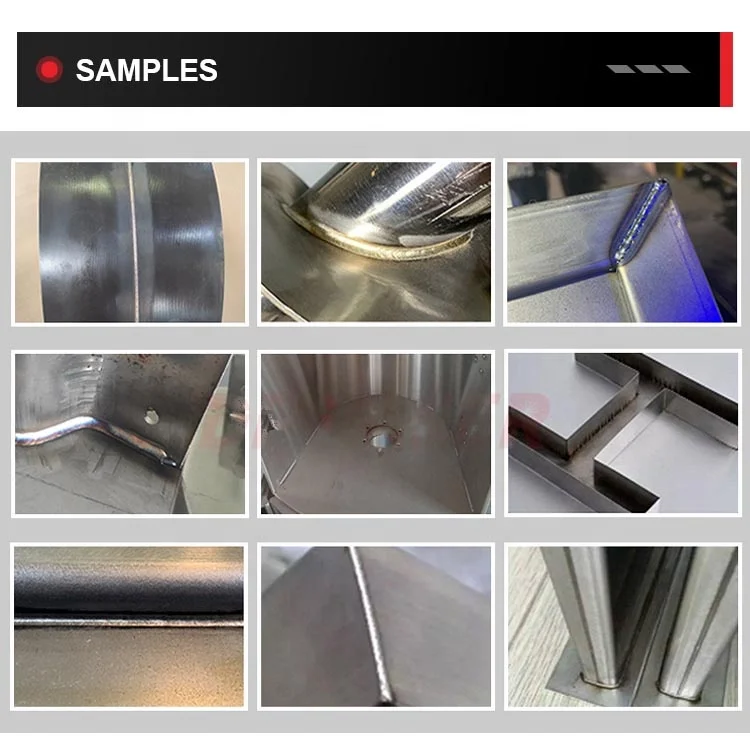 Handheld Laser Welder Fiber Laser Welding Machine for Stainless Steel Sheet Galvanized