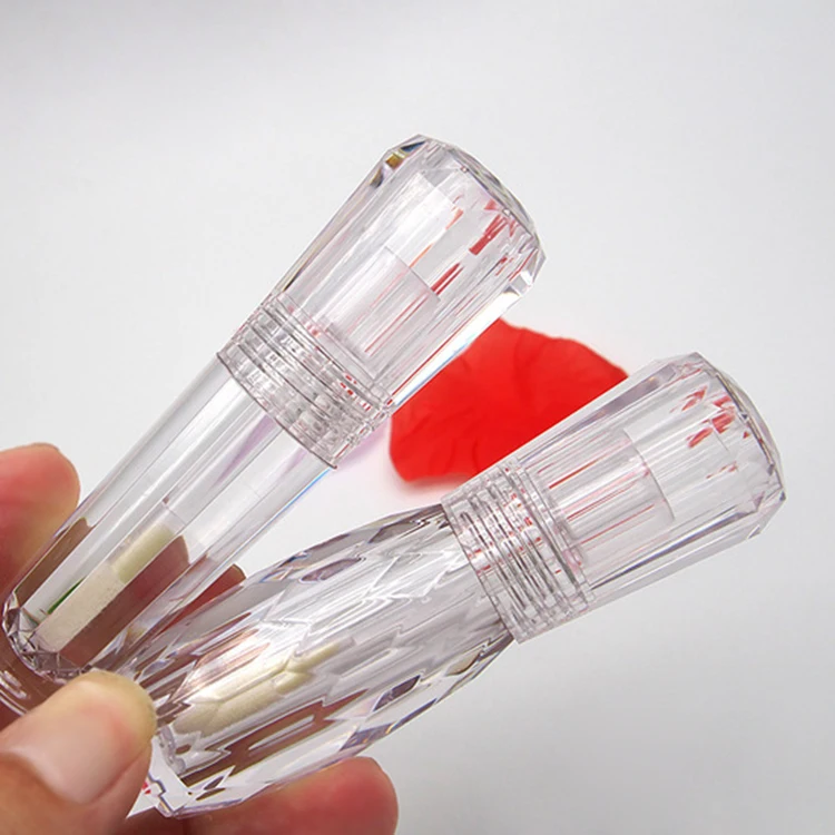 
transparent clear lip gloss bottle empty private label 