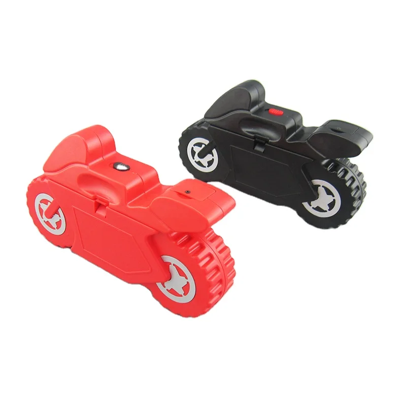 motorbike shaped household screwdriver tool set with measure tape for promotion with led light