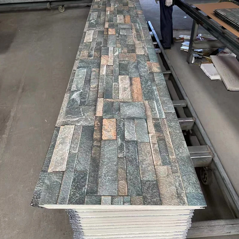 Polyurethane PU foam panel exterior decorative PU Sandwich Panel Price