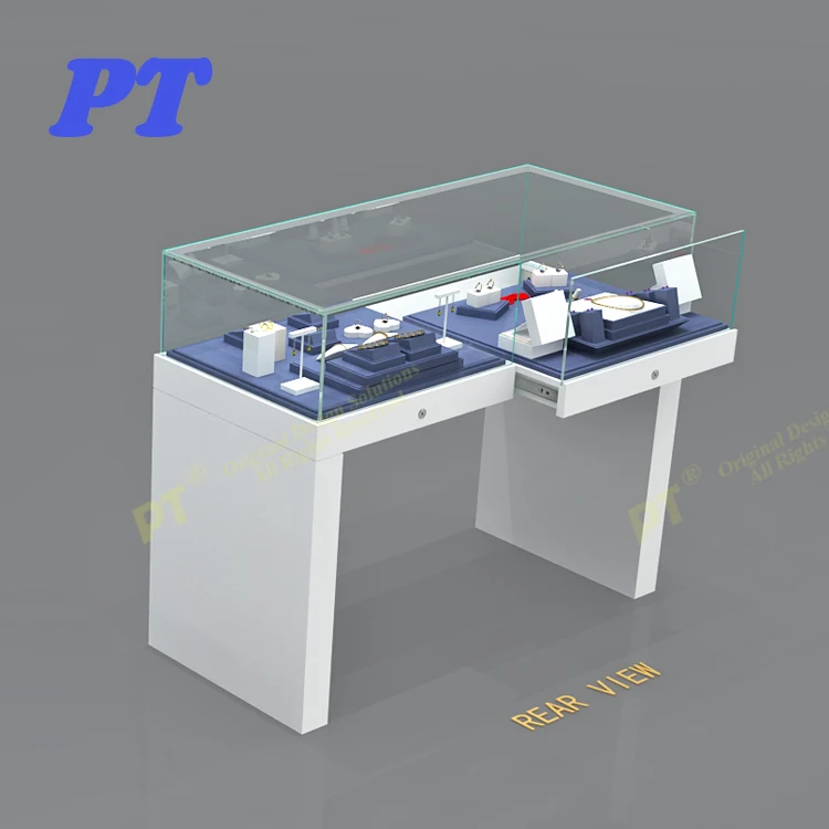 Modern Jewellery Showcase and Cabinet Custom Made Buy Jewelry Showcases With Lock