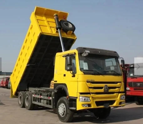 SINOTRUK HOWO 8x4 Used Dump Truck 12 Wheeler 30 Cubic Meters Loading Construction Transportation Heavy Tipper Truck
