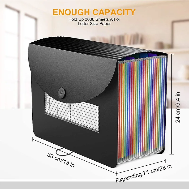 High Quality Office Multi-Color File Modern Hard A4 Plastic Cartoon Pp Supplies Important Document Folder