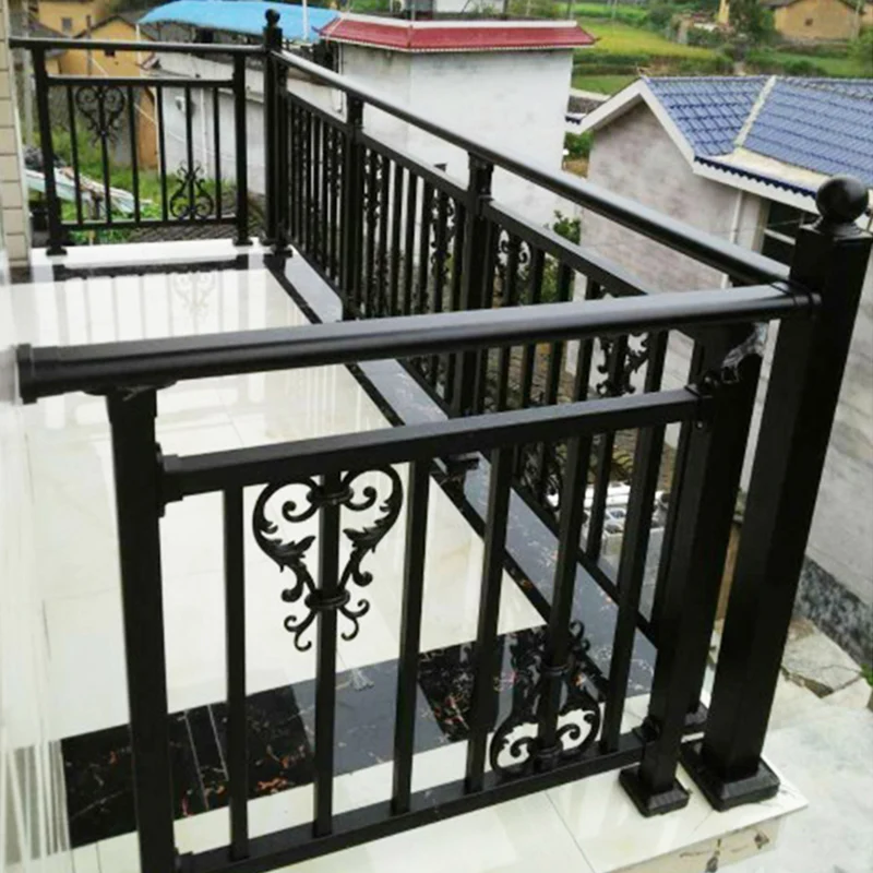 Modern Customized Balcony Community Bay Window Rooftop and Villa Terrace Railing Stair Fence for Garden and Deck Application