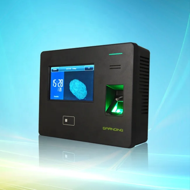 ( GT300 )  4.3 inch Touch Screen Fingerprint time attendance system with built-in Li battery