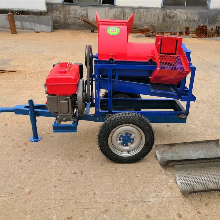 Electric corn thresher tractor pto maize thresher corn thresher diesel engine in Ghana Zambia Kenya