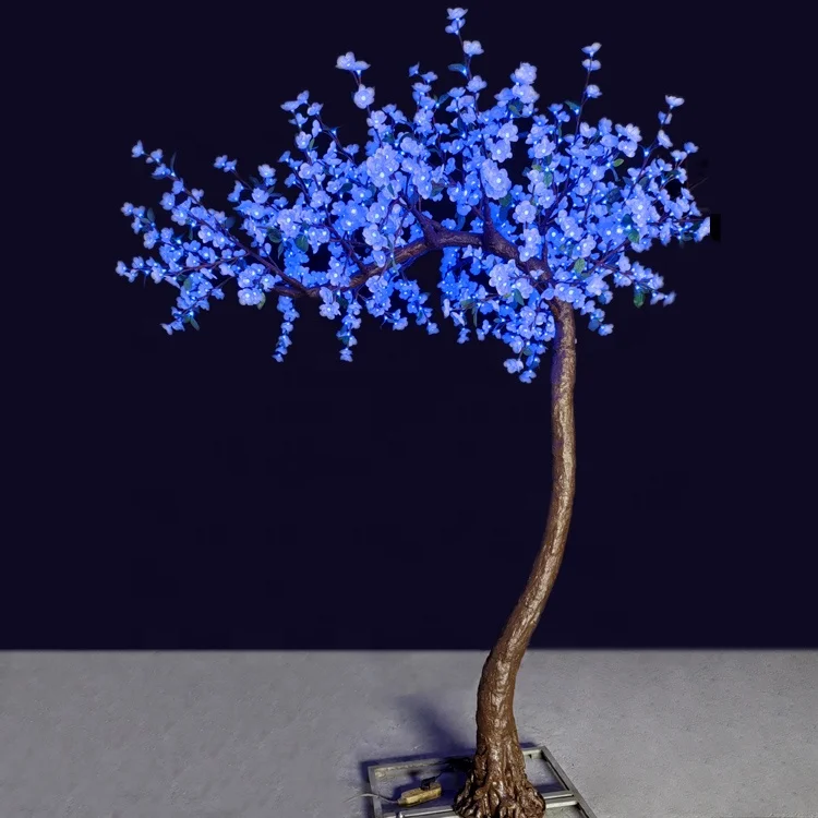 Outdoor waterproof Garden wedding holiday landscape flower lamp christmas 9ft led artificial cherry blossom tree light