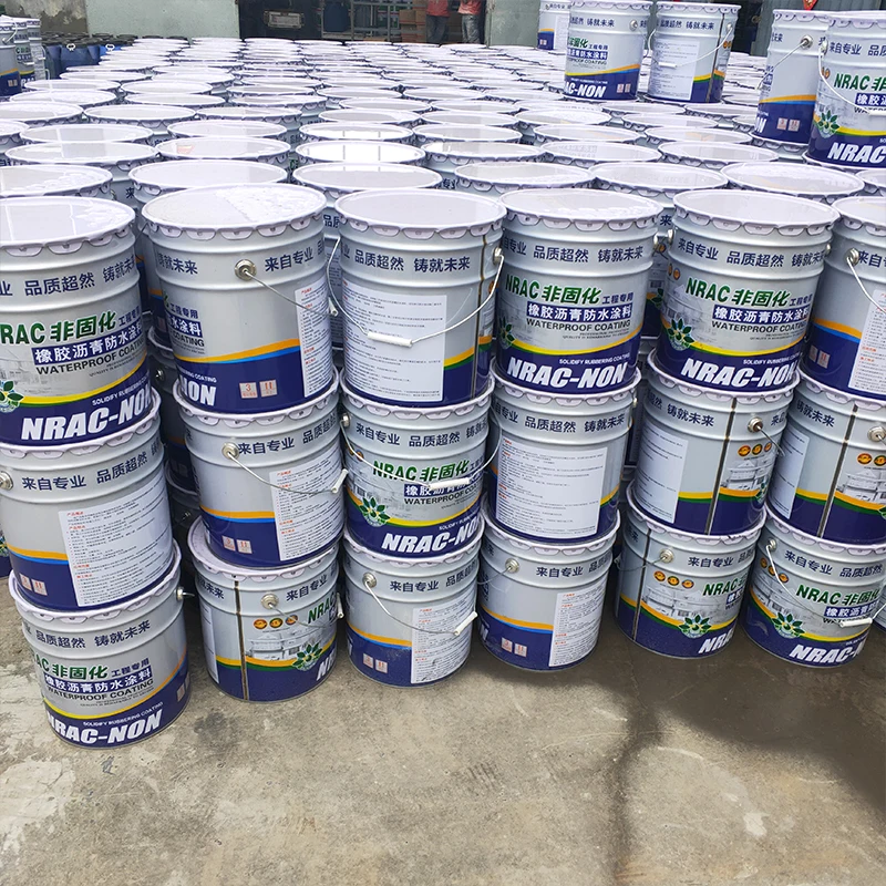 
Spraying Non curing rubber asphalt waterproof coating liquid rubber bitumen for buildings 