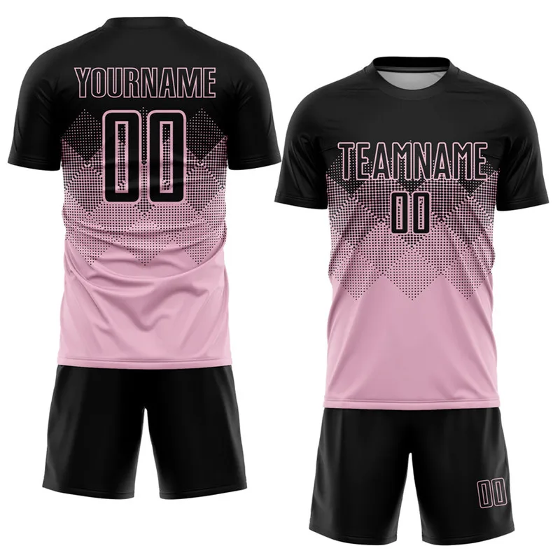 Custom Football Shirt Maker Soccer Jersey Bulk Pink Shorts Youth Soccer Jersey
