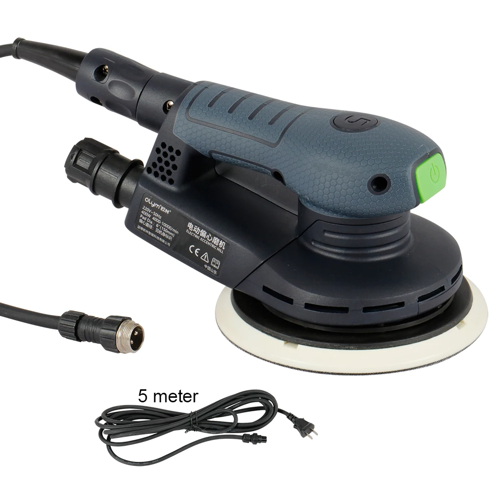6 inch brushless electric orbital sander 5.0mm brushless eccentricity random orbital sander