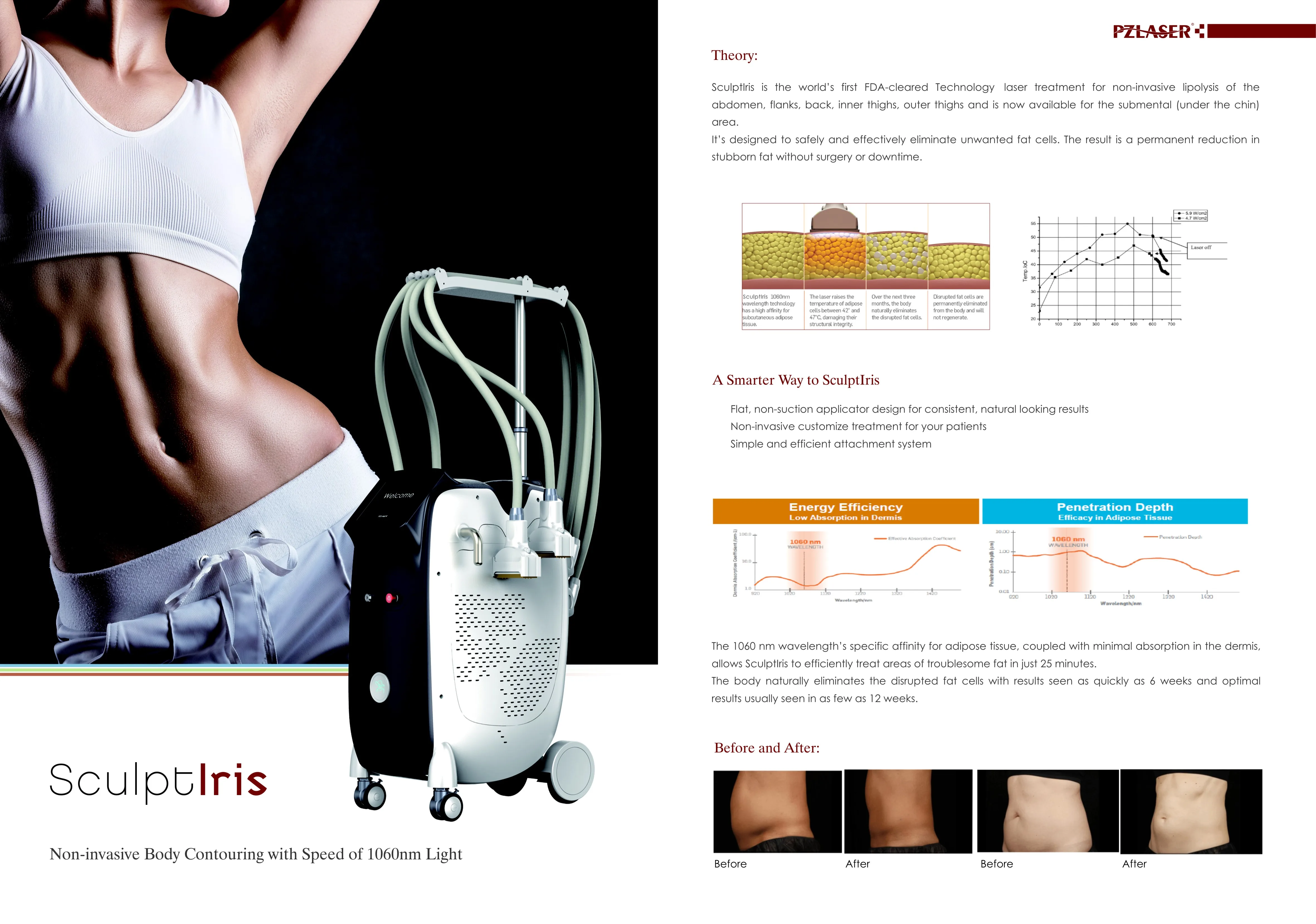 High Quality 1060nm Laser Lipolysis Slimming Machine Non-Invasive Lipolysis Laser Fat Removal For Clinic Using