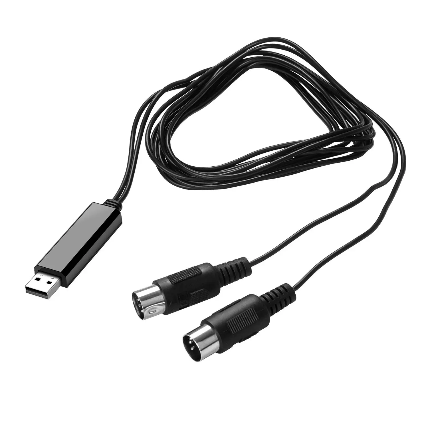 midi 5 pin to usb flykantech  BM1001 MIDI Line m-audio audio interface for vcomputer Electronic Keyboard