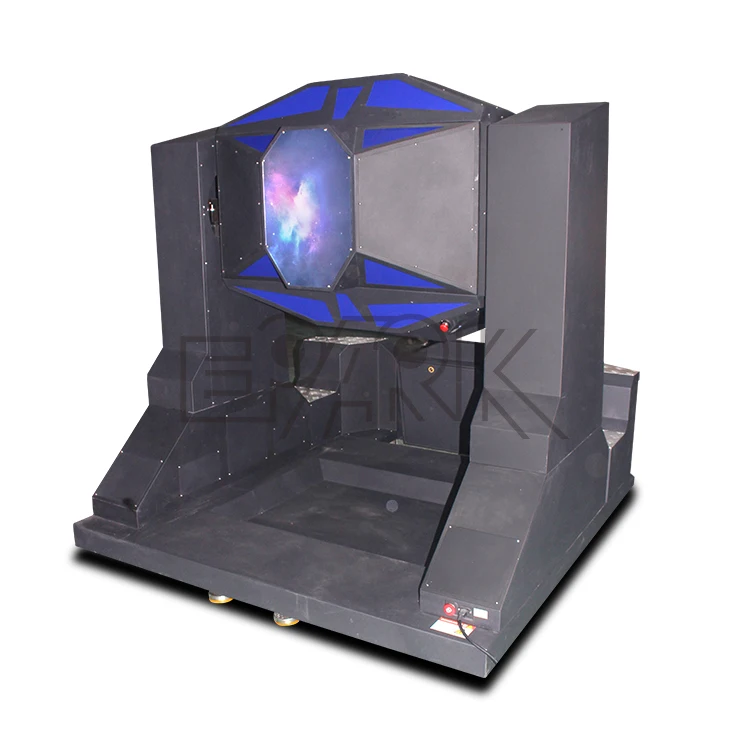 Quality Shooting Game 720 Degree Amusement Chair 9D VR Cinema Roller Coaster Simulator