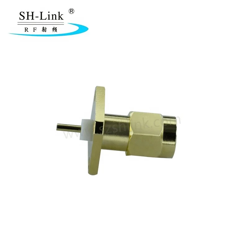 RF coaxial SMA male connector,micro-strip connectors