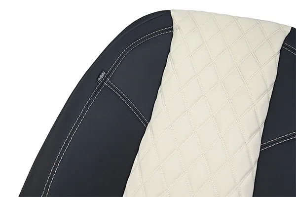 Wholesale High Quality Universal fit Custom Logo Diamond Leather 12pcs Full Set Car Seat Cover