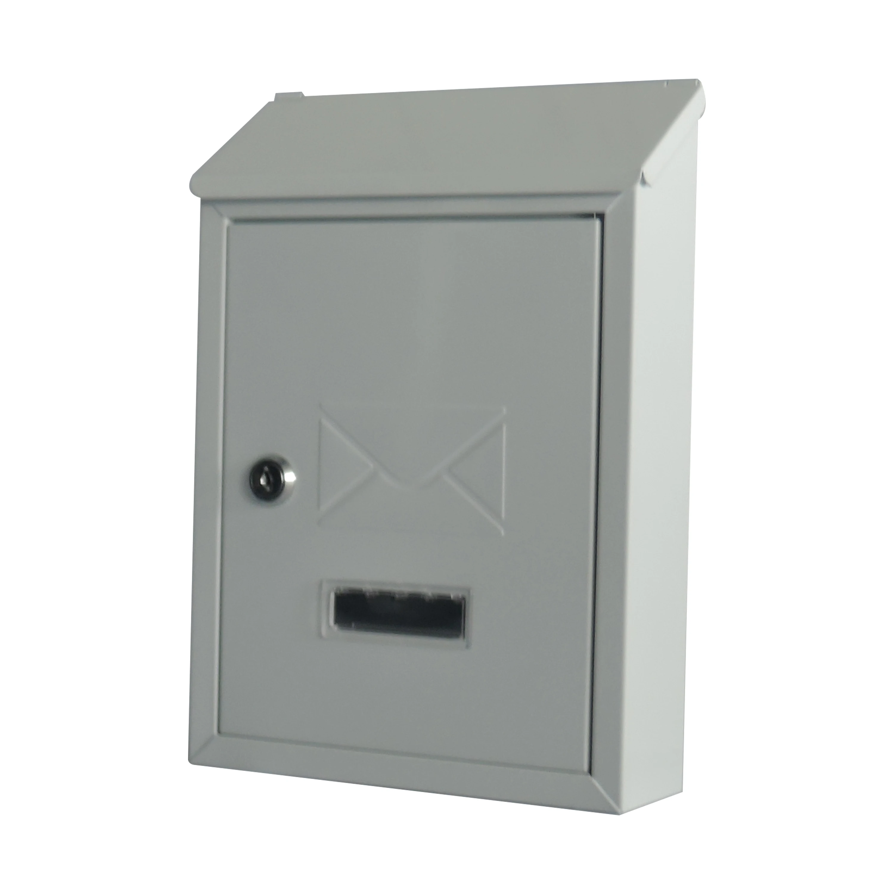 
China Manufacturers Top Class Grey Steel Over The Door Mailbox With Powder Coated 