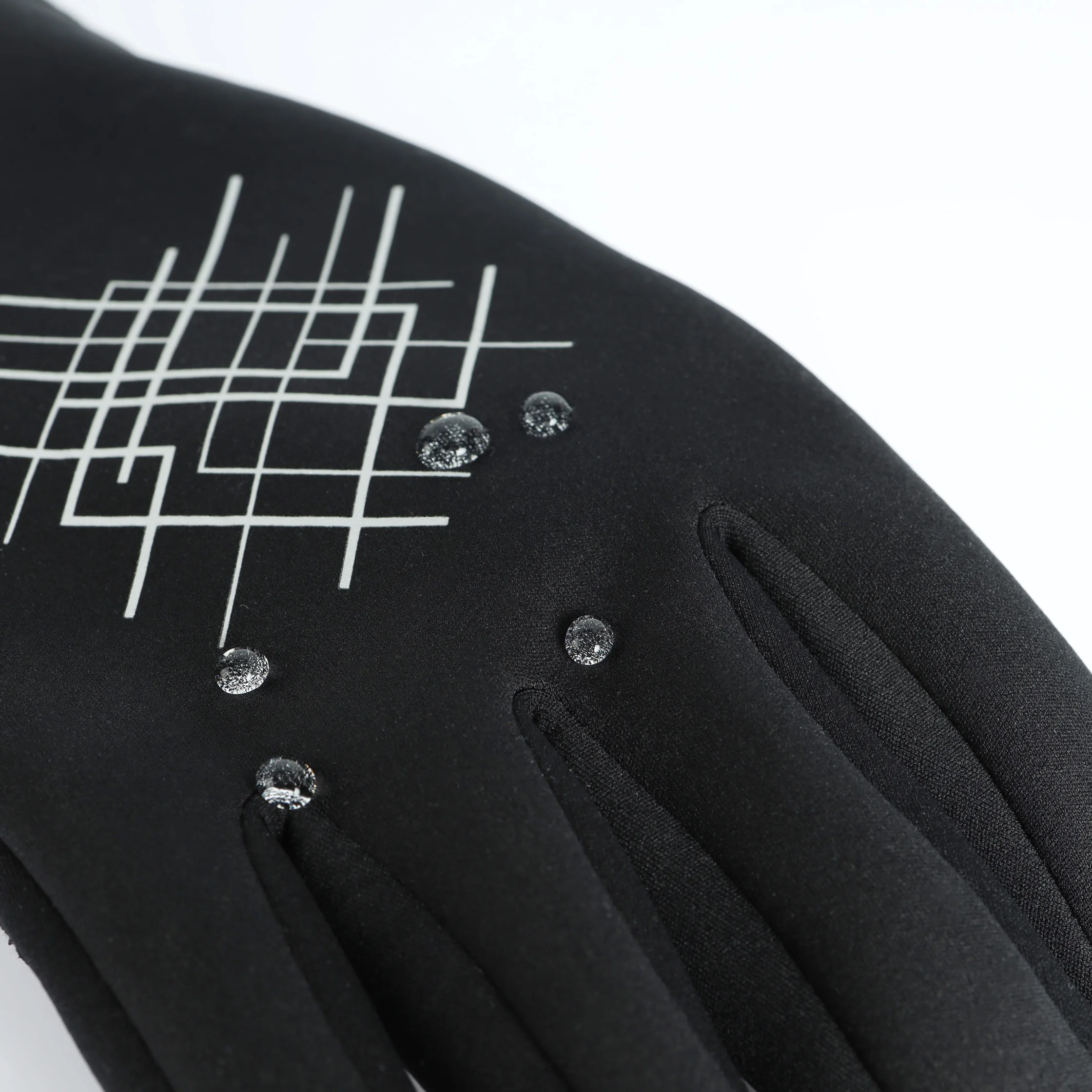 PISTESIGN Winter Bicycle Gloves Touchscreen Cycling Gloves Softshell Road Bike Gloves with Palm Grips