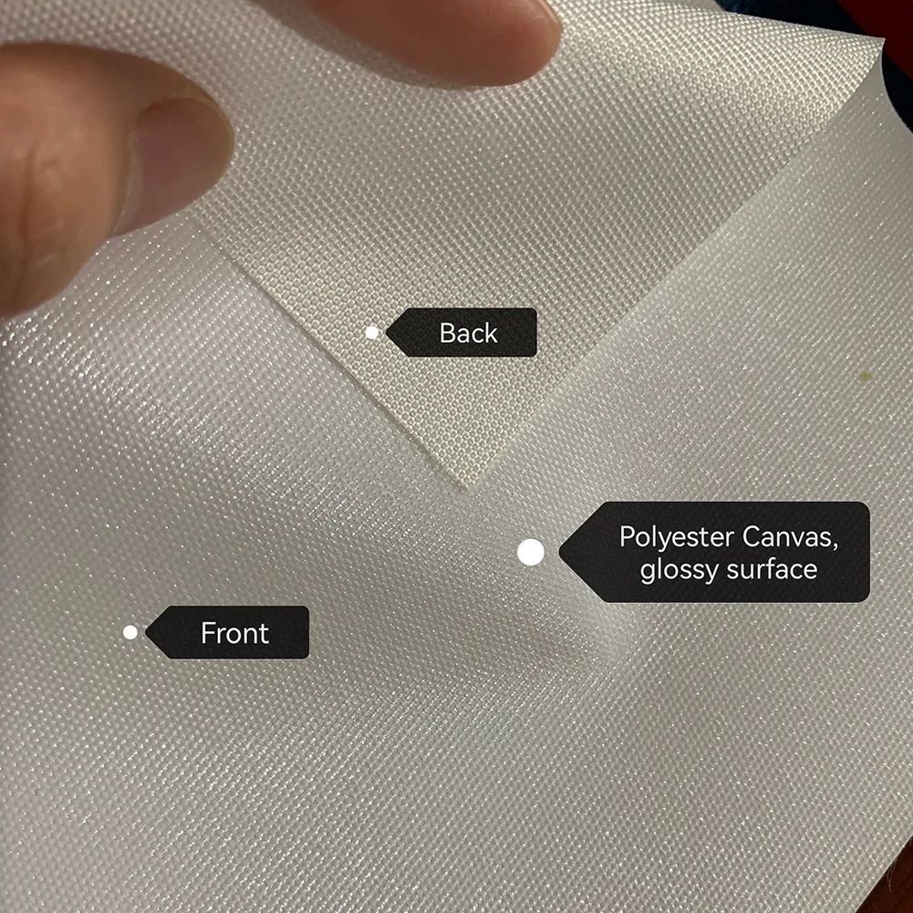 JOYSIGN Best Selling Glossy Matte Polyester Canvas Roll 220 240 260 280 gsm for printing