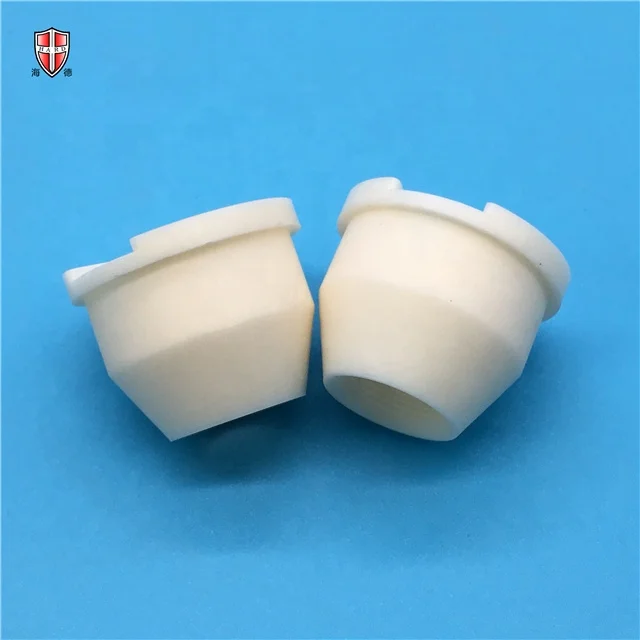 refractory customized alumina ceramic thread insulator eyelet guide