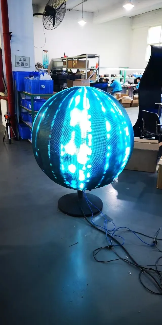 LIONLED высокопроизводительный прямой эфир Круглый круглый экран в помещении 360 градусов Сферический