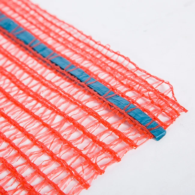 China Manufacture Quality Raschel Mesh Bag 40*60 Knitted Raschel Mesh Bag For Packing Potato Onions Garlic