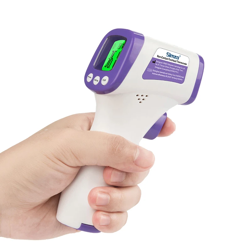 Digital Gun Type Infrared Thermometer China Manufacturer CE ROHS Latest Large Accuracy Temperature Baby for Children Electric
