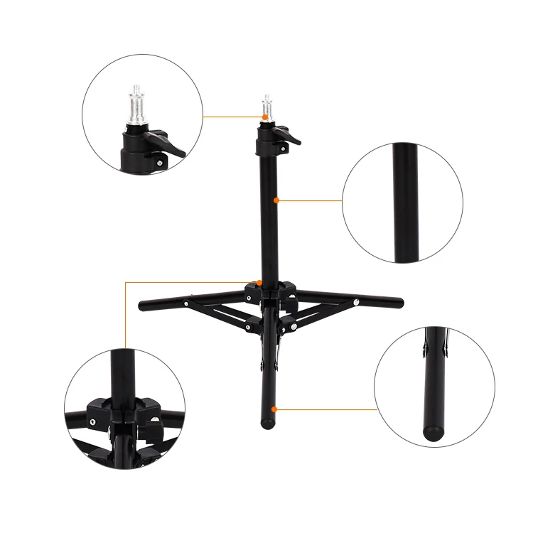 Wholesale High Quality Selfie Stick Tripod Cell Phone 0.5M Light Stand For Tik Tok Youtube Live