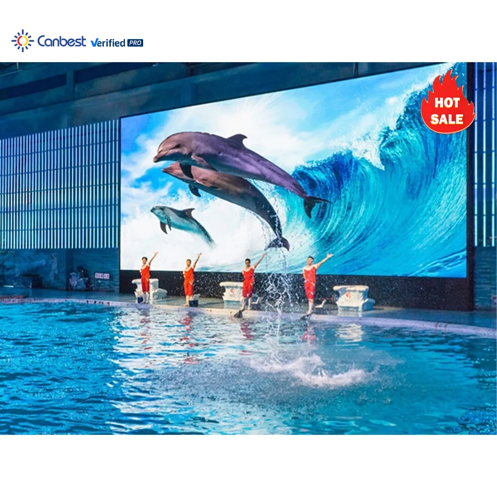 Canbest P3.91 HD Outdoor Waterproof Fixed 90 Degree Building Rooftop Corner Advertising Led Screen Display Billboard Sign Board