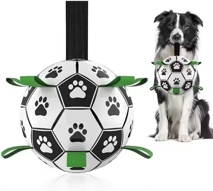 best-selling dog toy ball interactive pull and bite resistant dog toy football dog training ball pet supplies