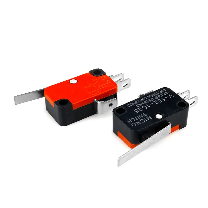 V-152-1C25 travel limit micro switch 3-pin long blade microswitch 15A 250V