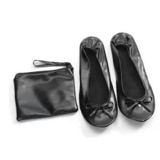 Hot Sale Wedding gift disposable flat foldable ballet shoes after party slipper