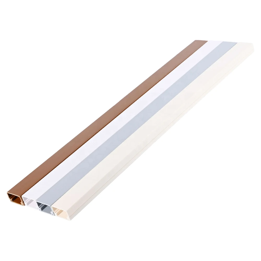 Wholesale Non-retail PVC1424 Plastic Open-mounted Cable Trough Wall Household Building