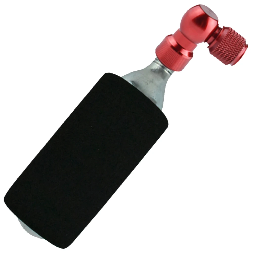 Bike Tire CO2 Tyre Inflator Kit with Protection Sleeve Bicycle CO2 Pump