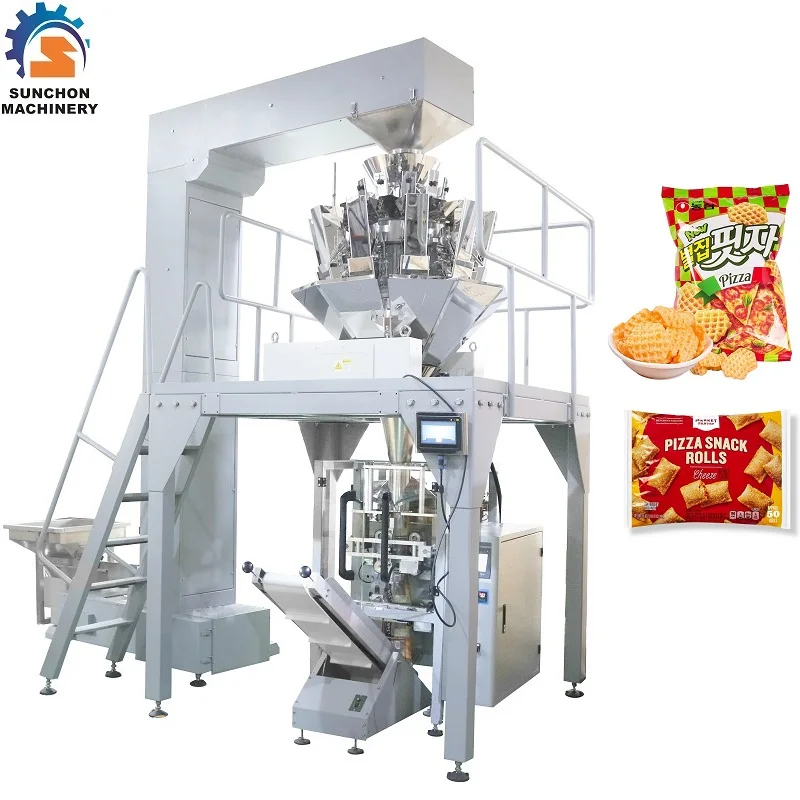 Stainless Steel Pizza Snack Biscuit Cookie Automatic Food Pouch Multi-Function Packaging Machines